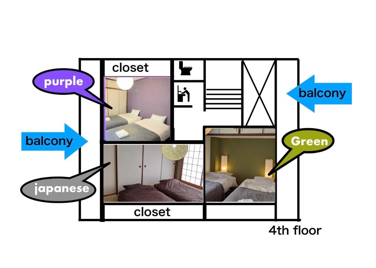 Roundabout Osaka Apartman Kültér fotó